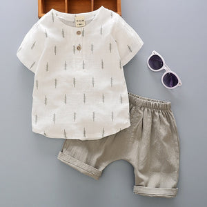 Unisex Baby Tshirt + Shorts