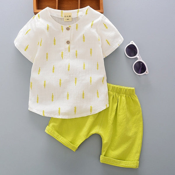 Unisex Baby Tshirt + Shorts