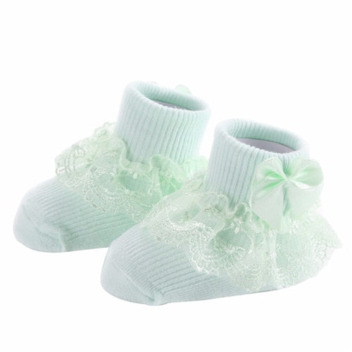 Cotton Baby Girls Socks