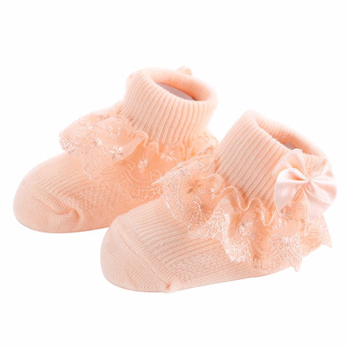 Cotton Baby Girls Socks