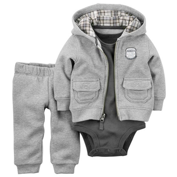 3pcs Baby Clothing Set 0-18M