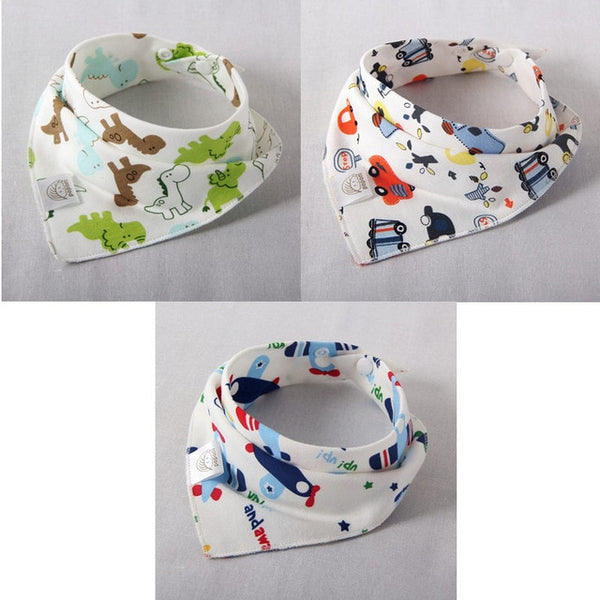 3pcs/lot Baby Bibs Bandana