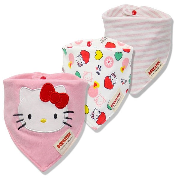 3pcs/lot Baby Bibs Bandana