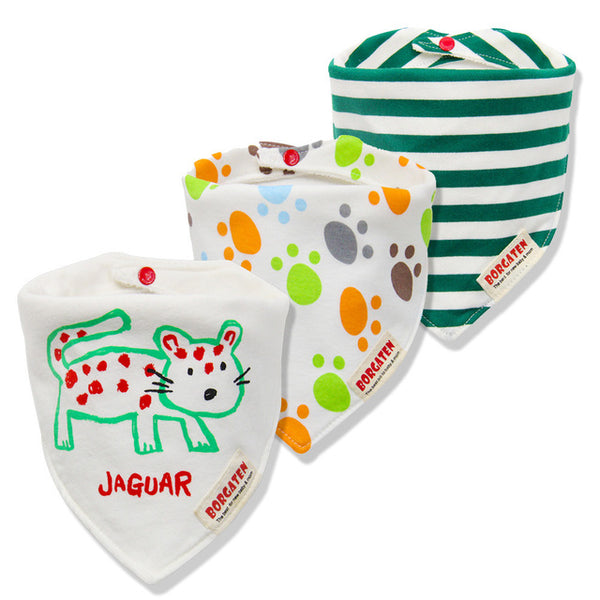3pcs/lot Baby Bibs Bandana