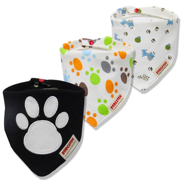 3pcs/lot Baby Bibs Bandana