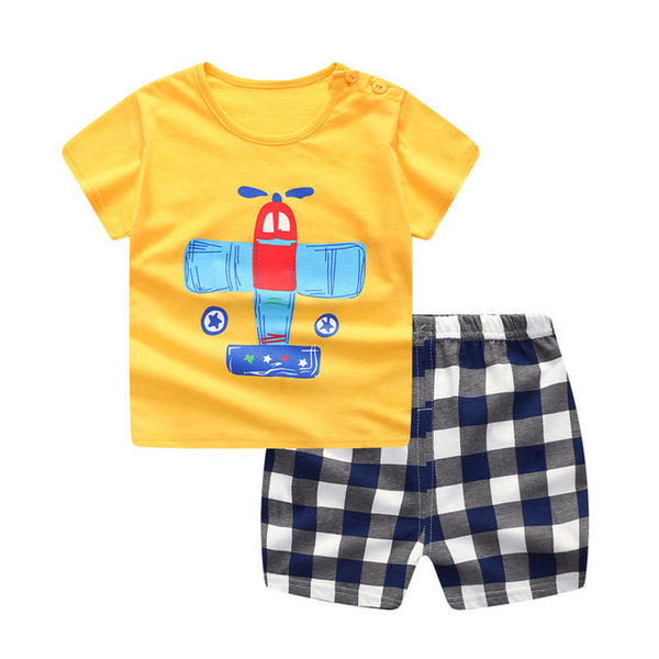 Unisex Baby Tshirt + Shorts