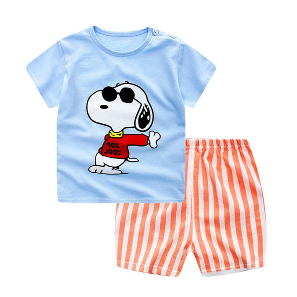 Baby Boys Tshirt + Shorts
