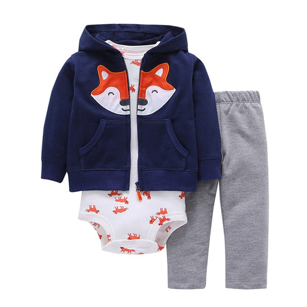 3pcs Baby Clothing Set 6-24M