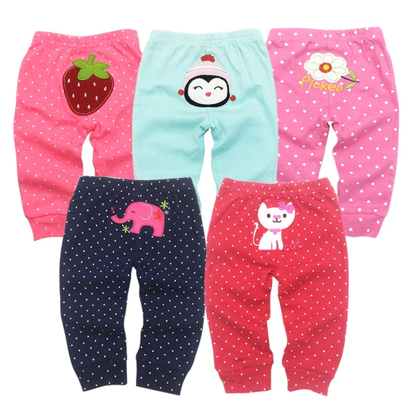 5pcs Baby Pants 0-24M