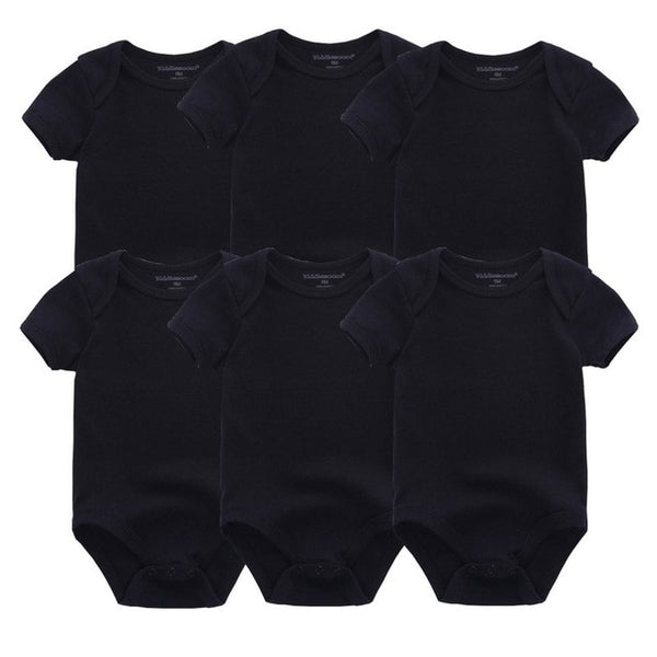6pcs Baby Bodysuit 0-12M
