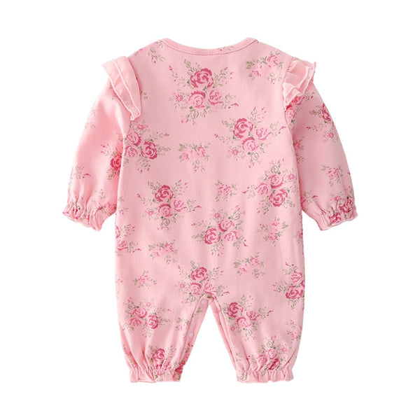 Baby Girls Romper + Hat 3-12M