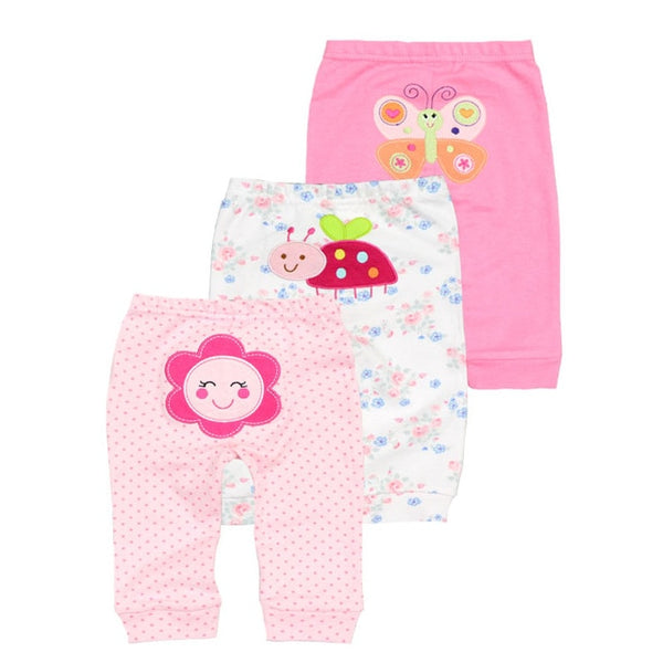 3pcs Baby Pants 6-24M