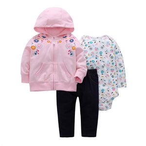 3pcs Baby Clothing Set 6-24M