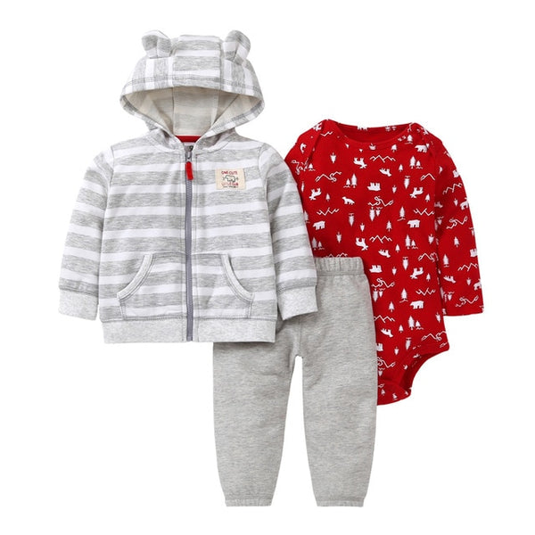 3pcs Baby Clothing Set 6-24M