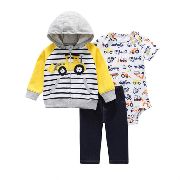 3pcs Baby Clothing Set 6-24M