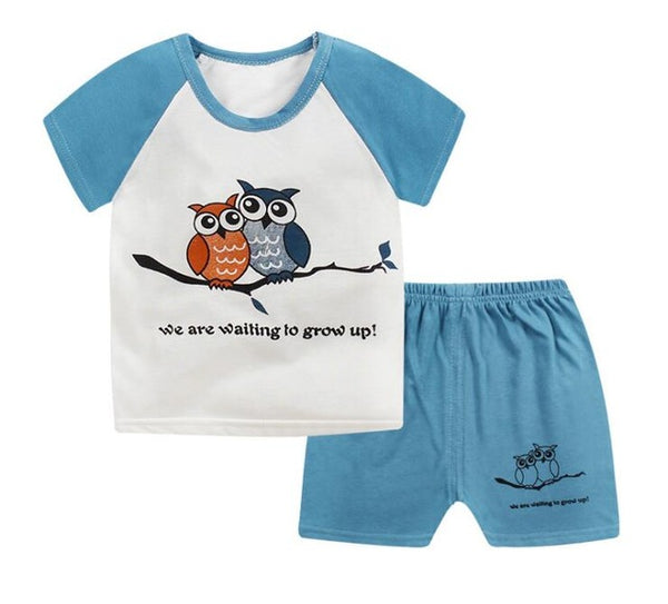 Unisex Baby Tshirt + Shorts