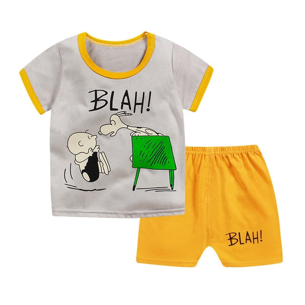 Unisex Baby Tshirt + Shorts