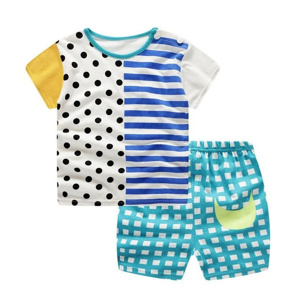 Unisex Baby Tshirt +Shorts