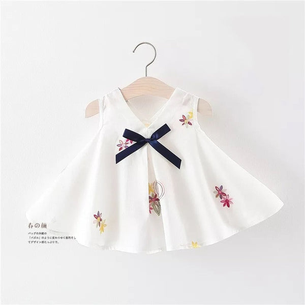 Floral Print Baby Girl Dress 0-2 Years