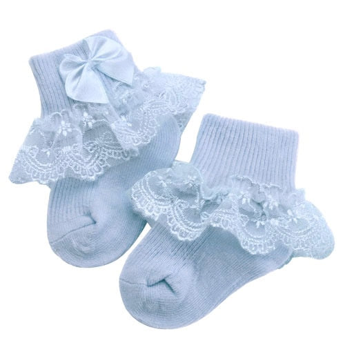Cotton Baby Girls Socks