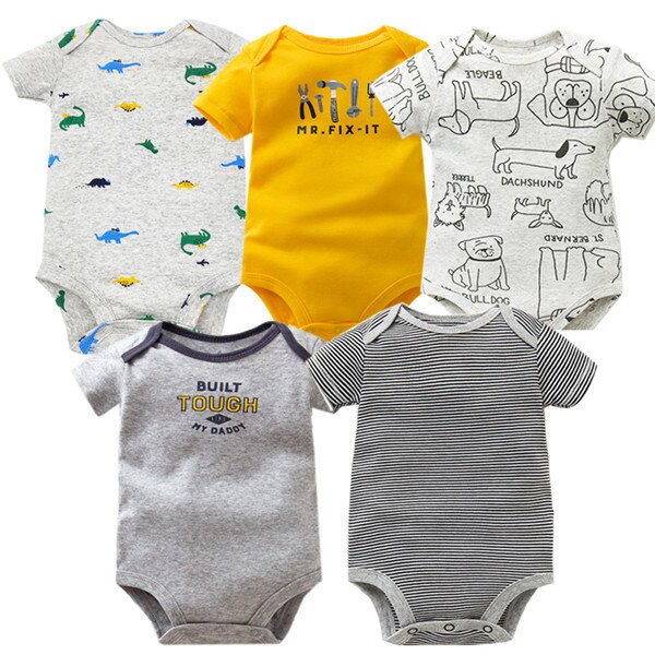 5pcs Baby Bodysuit 6-24M