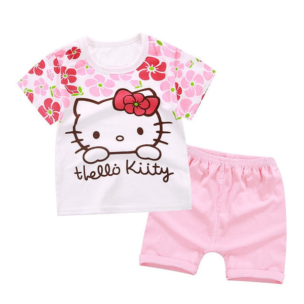 Unisex Baby Tshirt +Shorts