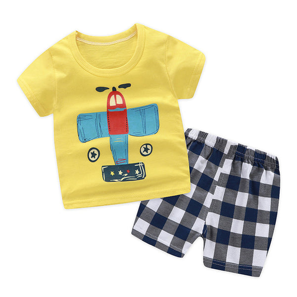 Unisex Baby Tshirt +Shorts