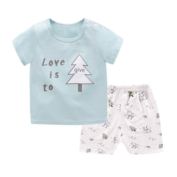 Baby Boys Tshirt +Shorts