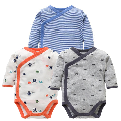 3pcs Baby Bodysuit 0-12M