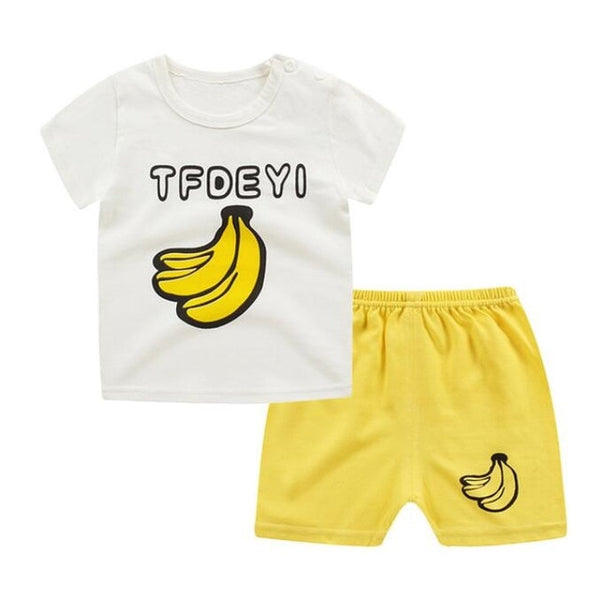 Unisex Baby Tshirt + Shorts