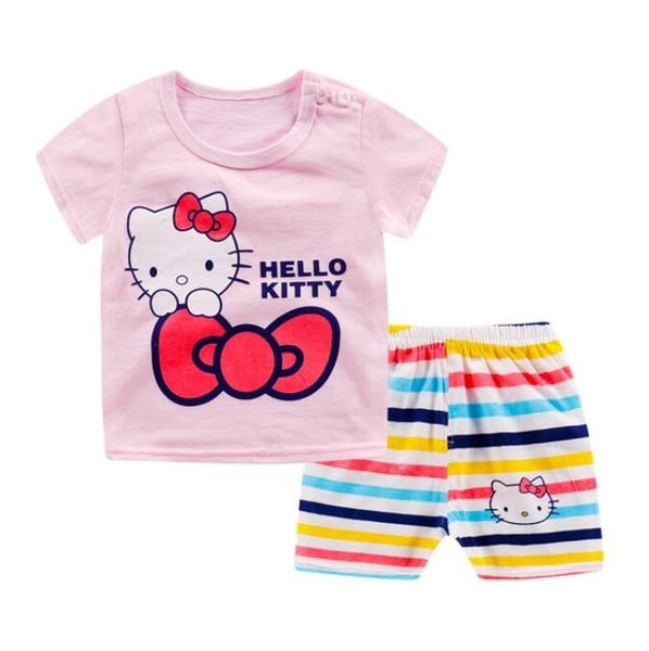 Unisex Baby Tshirt + Shorts