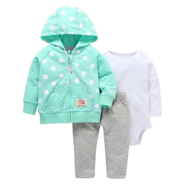 3pcs Baby Clothing Set 6-24M