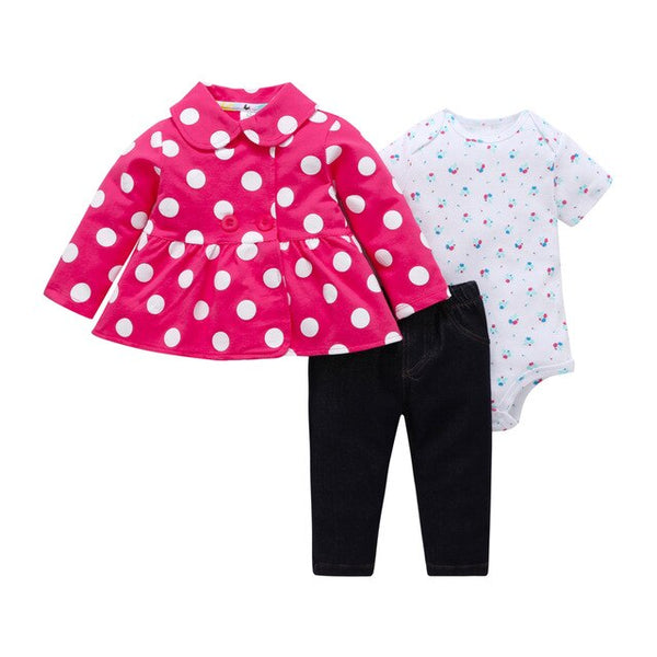 3pcs Baby Clothing Set 6-24M