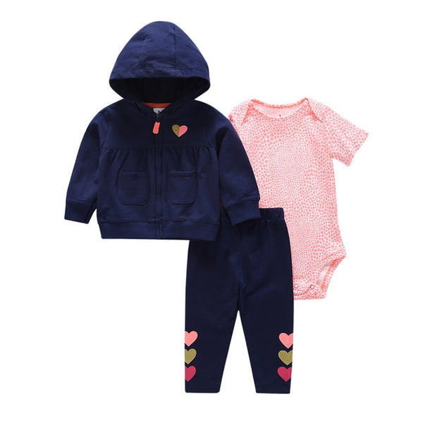 3pcs Baby Clothing Set 6-24M