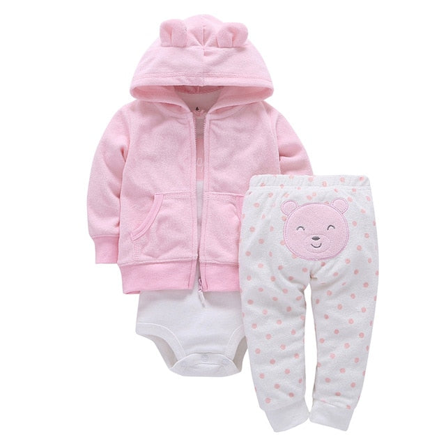 3pcs Baby Clothing Set 6-24M