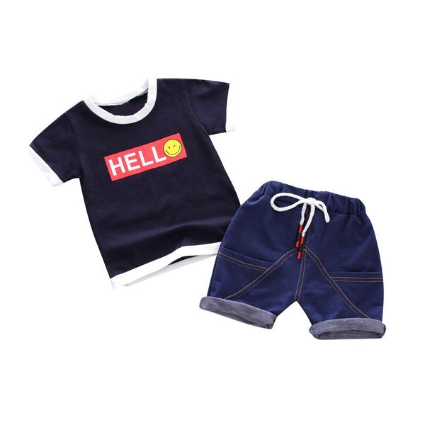 Unisex Baby Tshirt + Shorts