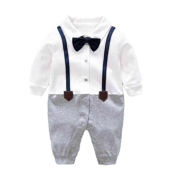 Baby Boys Tuxedo Suit Set 0-18M