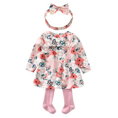 3pcs Baby Girls Clothing Set 6-24M